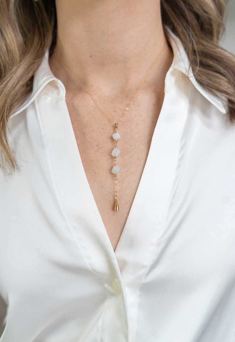 Moonstone Paradigm Necklace