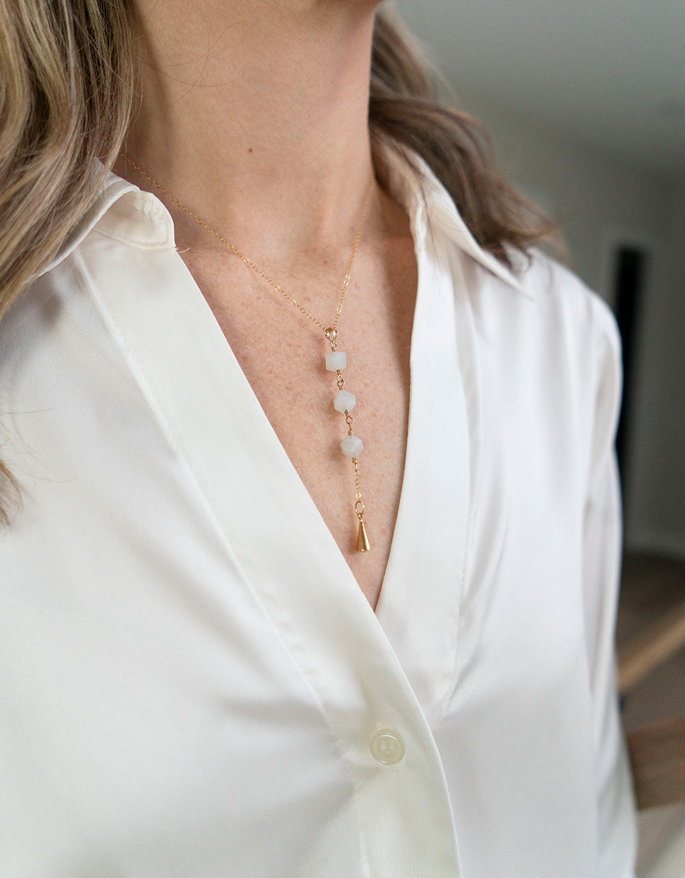 Moonstone Paradigm Necklace